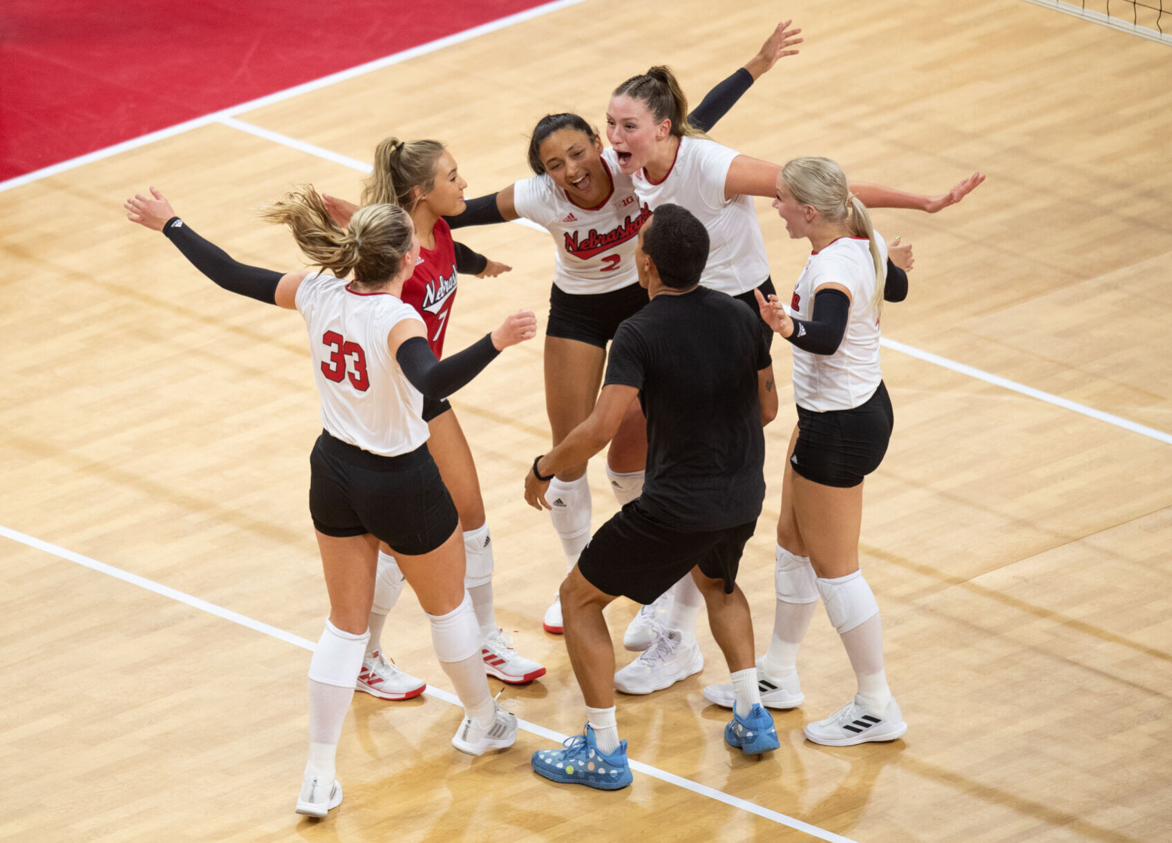 Red-white scrimmage, 8.20